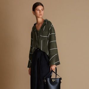 SANCIA Livie Boyfriend Shirt Blouse NWT